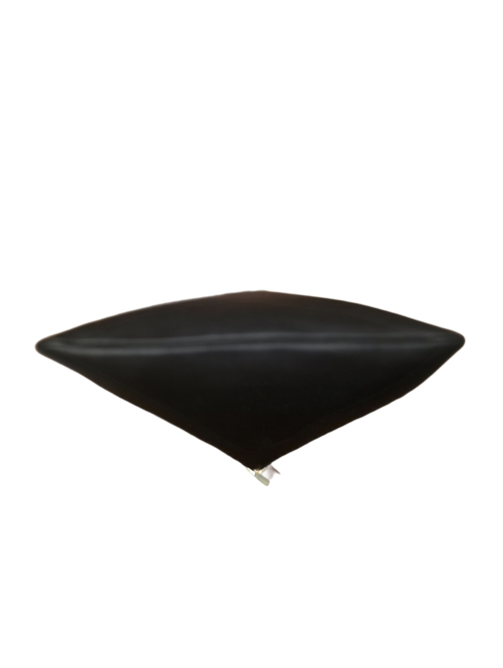 J. Crew Vintage Style Black Leather Clutch with Gold Bar Frame - Picture 8 of 17